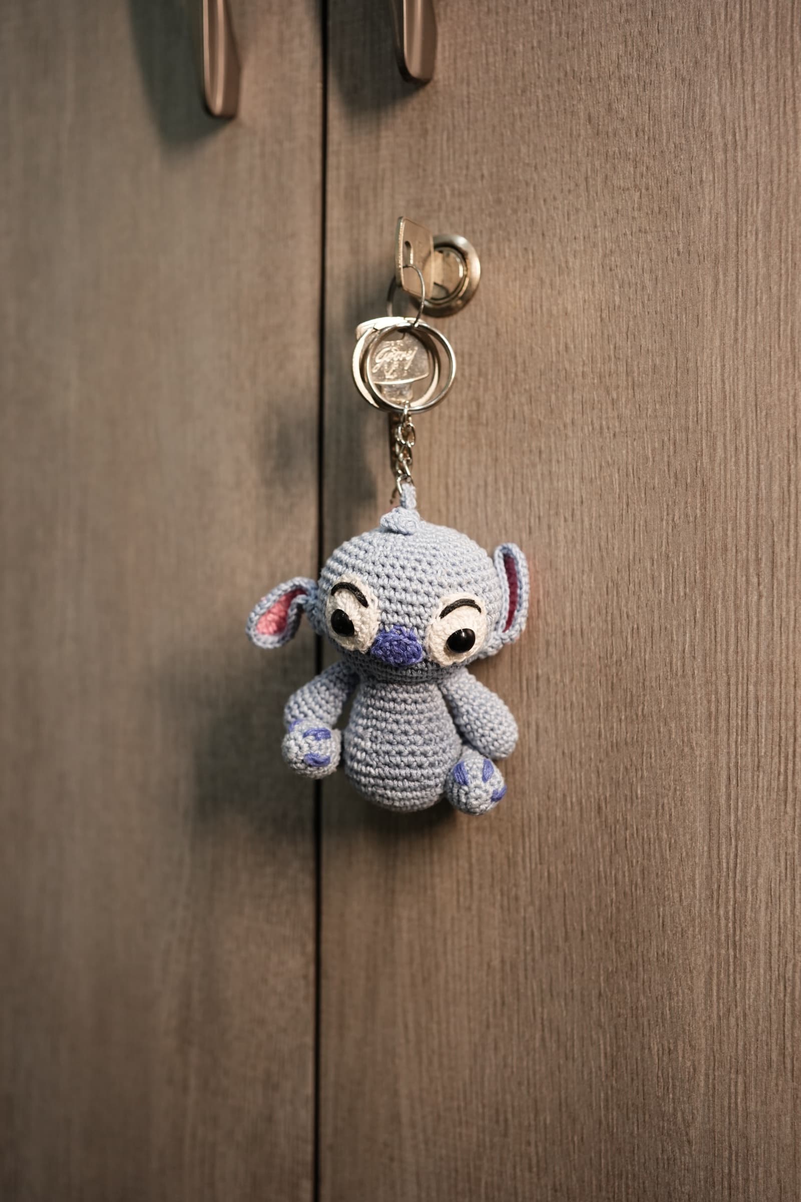 Naughty Stitch Keychain